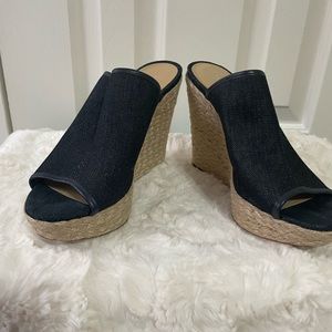 Michael Kors Denim Wedges